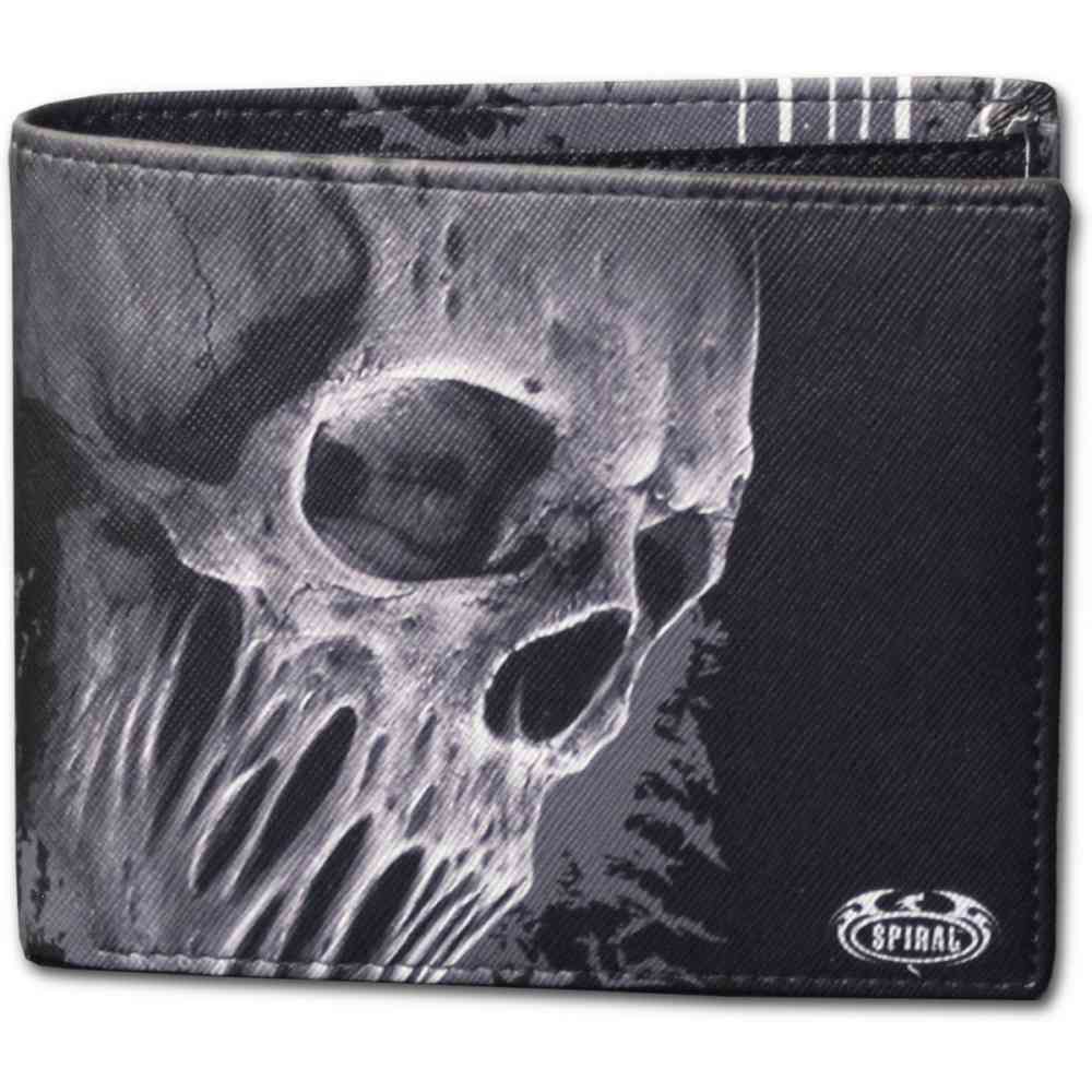 Spiral - BAT CURSE Bifold wallet - Black